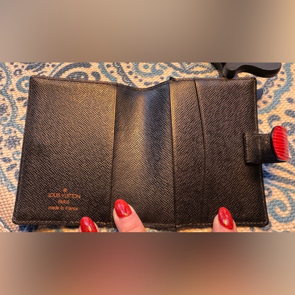 ❤️ Louis Vuitton Red Epi Leather Small Wallet / Card Holder - Picture 4 of 11